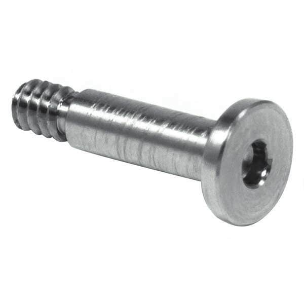Shoulder Screw, M6-1.00 Thr Sz, 11 mm Thr Lg, 12 mm Shoulder Lg, 316 Stainless Steel