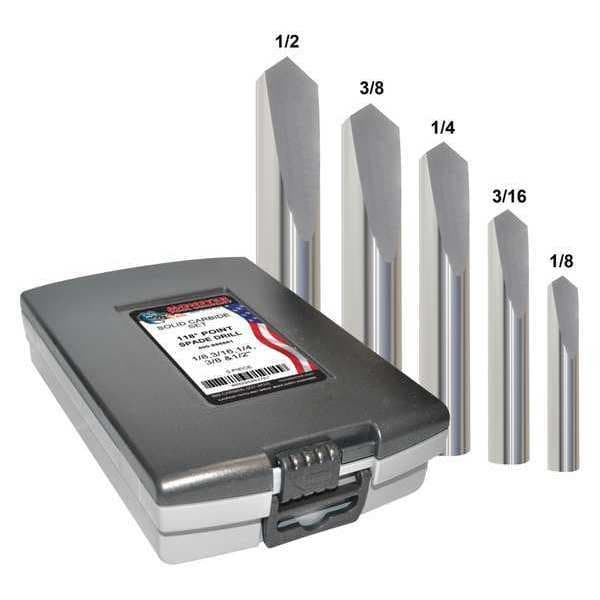 Spade Drill, Solid Carbide