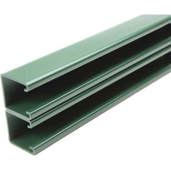 Side to Side Strut, Solid, Steel, Painted, None Hole Size, Green