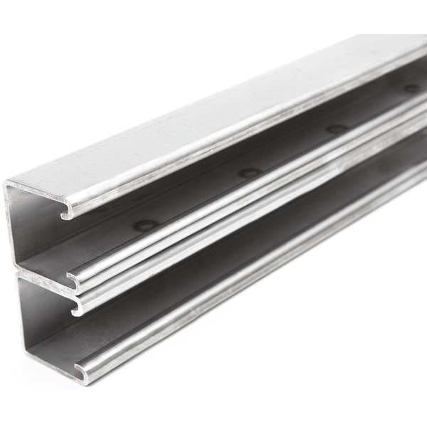 Side to Side Strut, Solid, 304 Stainless Steel, Polished, None Hole Size, Silver