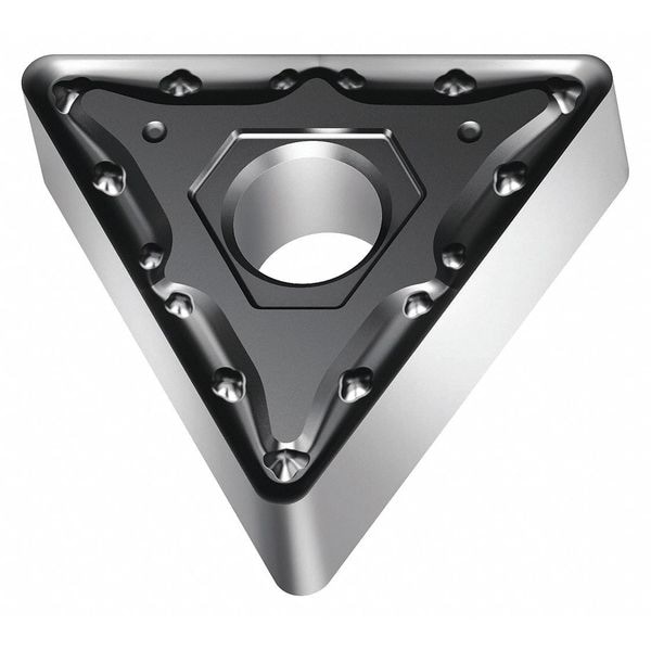 Triangle Turning Insert, Triangle, 3/8 in, TNMG, 1.2 mm, Carbide