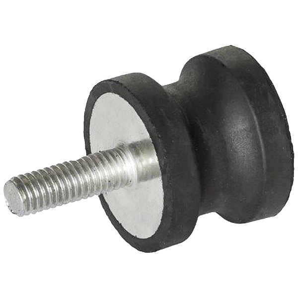 Vibration-Isolating Mount, 1.18 in H
