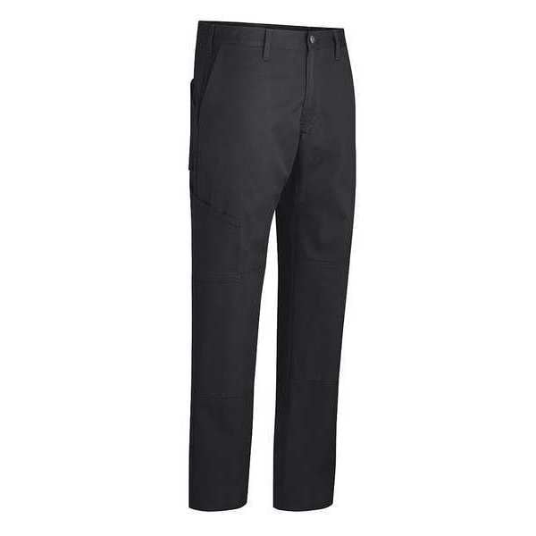 Men's Work Pants, L/XL, Black, Cotton/Polyester