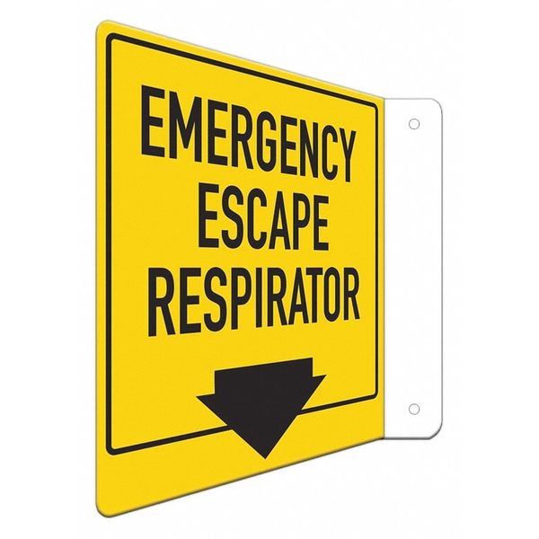 Safety Sign, 8" W, 8" H, 0.040" Thickness, LCFL-0017-NA_8x8