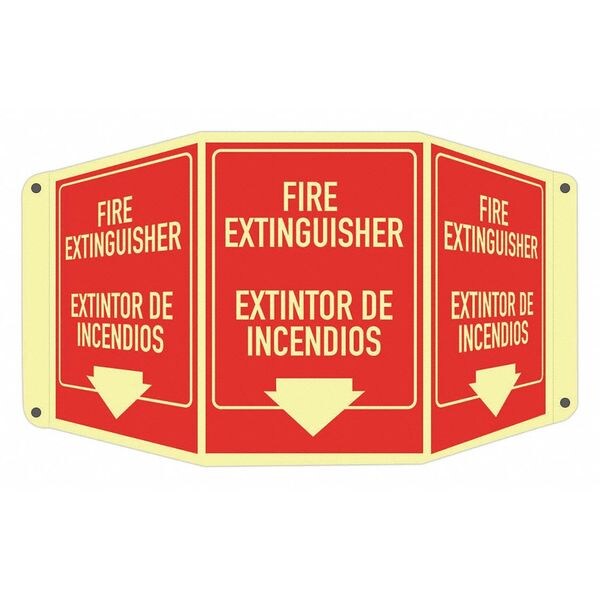 Safety Sign, 17-1/2" W, 10" H, 0.040" Thick