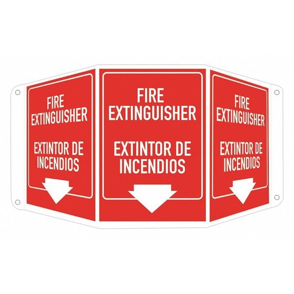 Safety Sign, 17-1/2" W, 10" H, 0.040" Thick