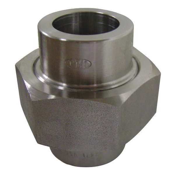 Union, 1 in., Socket Weld, Class 3000