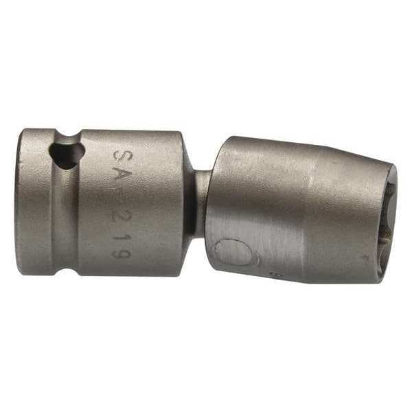 1/2 in Drive Impact Flex Socket Standard Socket, Oiled, Impact Flex Std., 1/2" Dr., 1-1/4