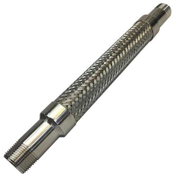 Flexible Metal Hose, 1 in. dia, 24 in. L