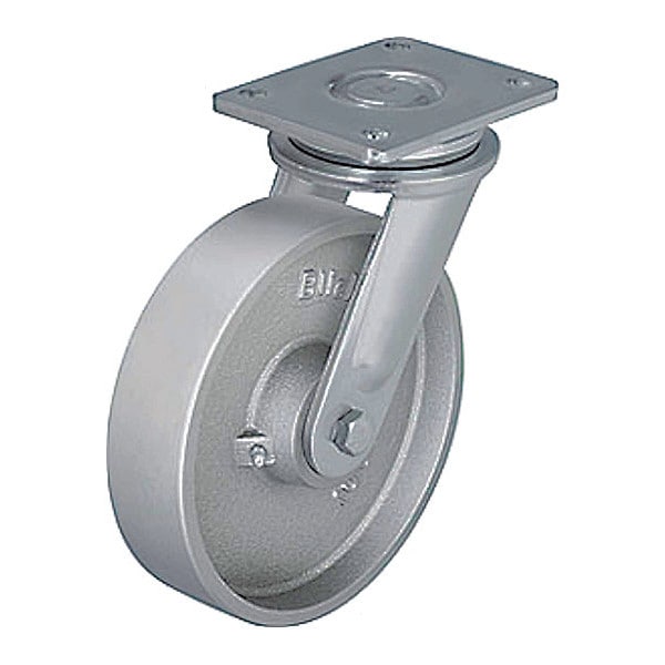 Plate Caster, 1980 lb. Ld Rating, Ball