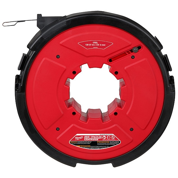 M18 FUEL ANGLER 120' x 1/8" Steel Pulling Fish Tape Replacement Cartridge