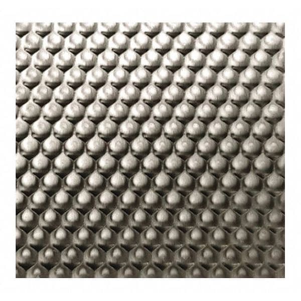 Sheet, Silver, 96" L, 48" W, 22 ga., No 4, SS