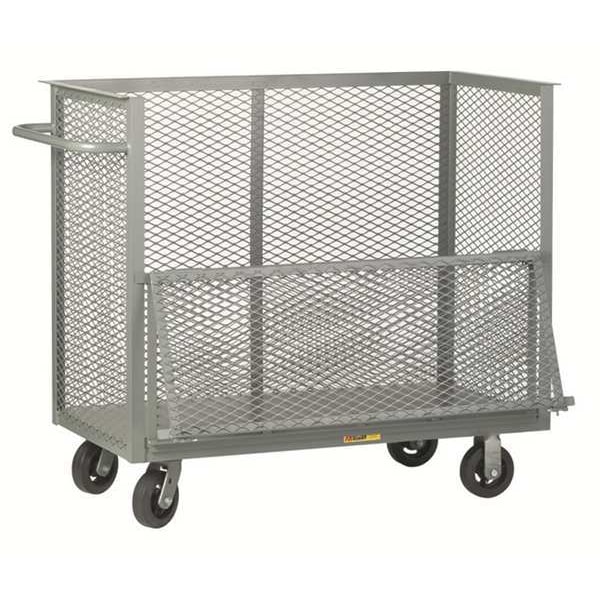 Removable Drop-Gate Truck, 2000 lb., Number of Shelves: 1