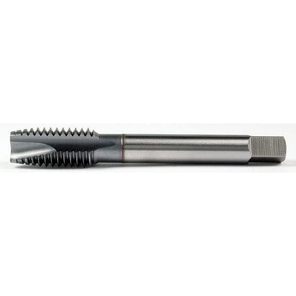 Spiral Point Tap, M18-1.5, Plug, Metric Fine, 3 Flutes, TiCN