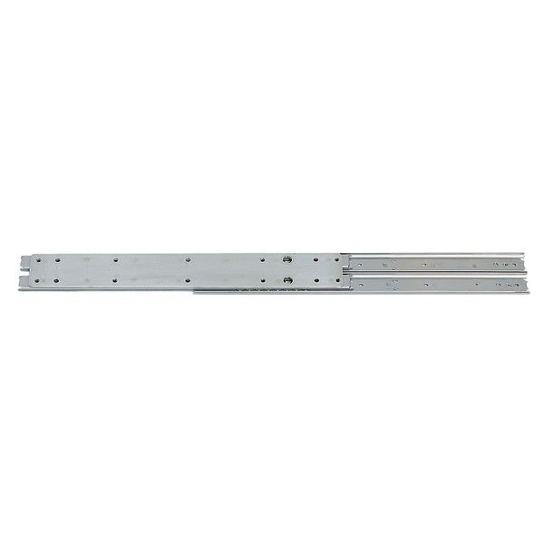 Drawer Slide, Side Mount, 3/4 Ext., Conv., 1/2"W, PR