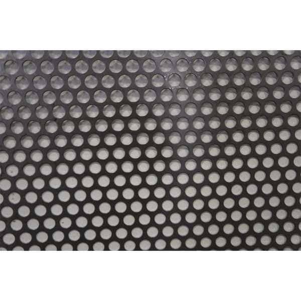 Sheet, Perf, Stl, 40x36, 16 ga, 0.500 Dia, Rnd
