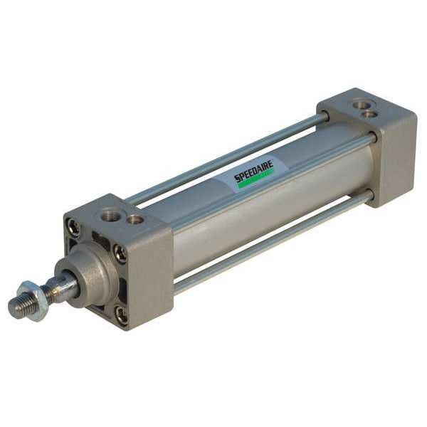 Air Cylinder, 32 mm Bore, 50 mm Stroke, ISO Double Acting, Aluminum .