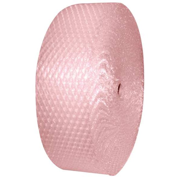 Anti-Static Bubble Roll 48" x 250 ft., 1/2" Thickness, Pink