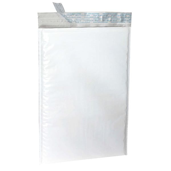 Mailer Envelope, White, 5 In. W, PK250