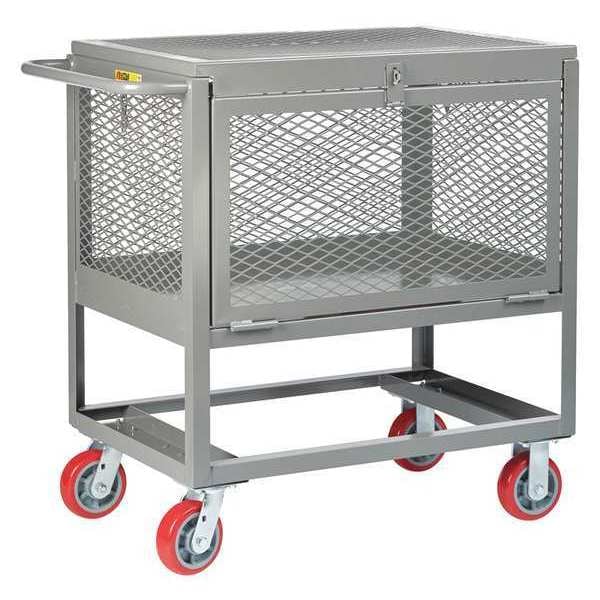 Platform Truck, Lid/Gate, Mesh, 24x36"