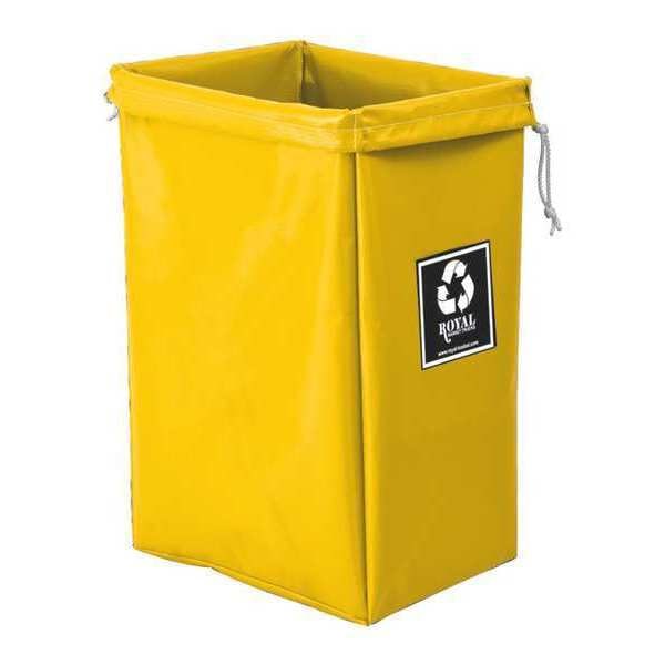 Hamper Bag, Yellow Vinyl, Enviro
