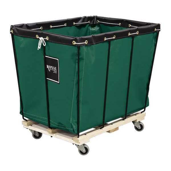Knock Down, 16 Bu, Green, Wood Base