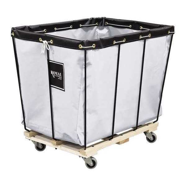 Knock Down, 14 Bu, White, Wood Base