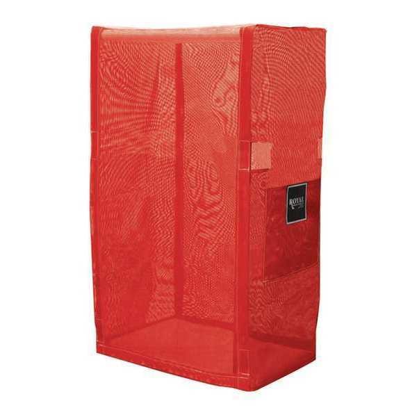 Repl Cover, 32", 3 Shlf, Red Mesh