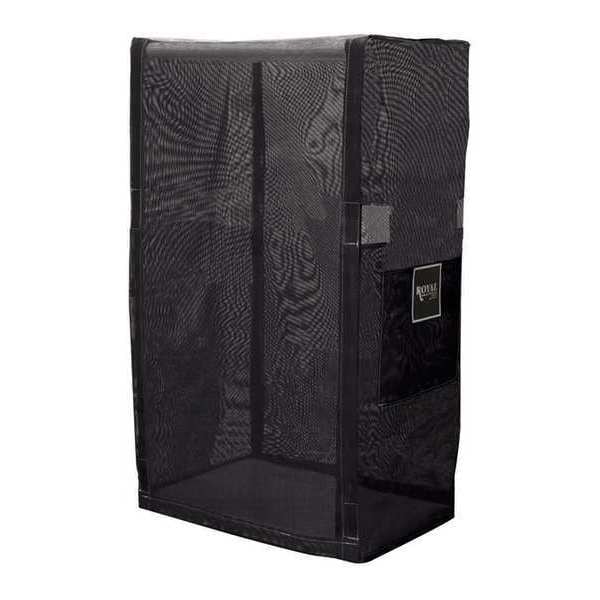 Repl Cover, 42", 2 Shlf, Black Mesh