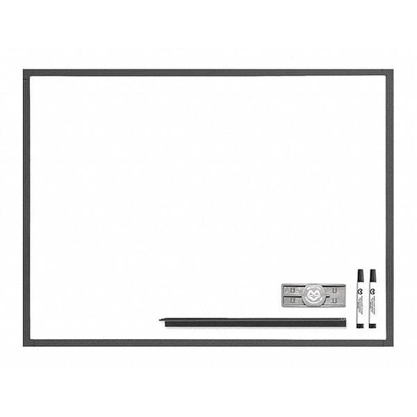 Porcelain Elite Dry Erase Board, 2x3ft., Porcelain, 24", 36"