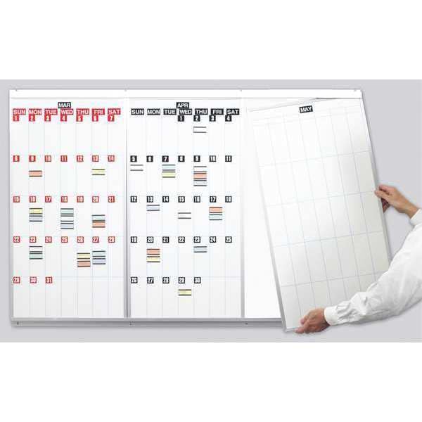 48 x 18" Modular Calendar Board Kit