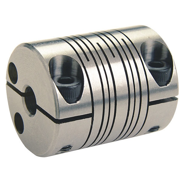 Motion Control Coupling, 4 Beam, 11x10mm, 303 SS, OD 30.0mm, L 38.0mm