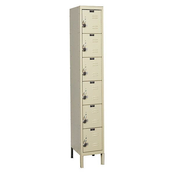 ReadyBuilt Locker, 12"X18"X78", 6 Tier