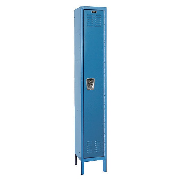 ReadyBuilt Locker, 12"X15"X78", 1 Tier, Blu