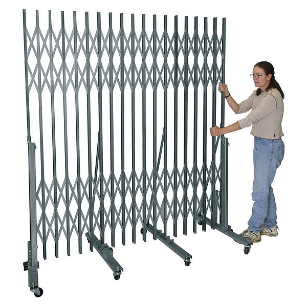 Prtbl Gate, for Corridor Widths, 3ft6"-6ft