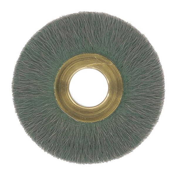 Heavy-Duty Encapsulated Wheel Brush, 2"