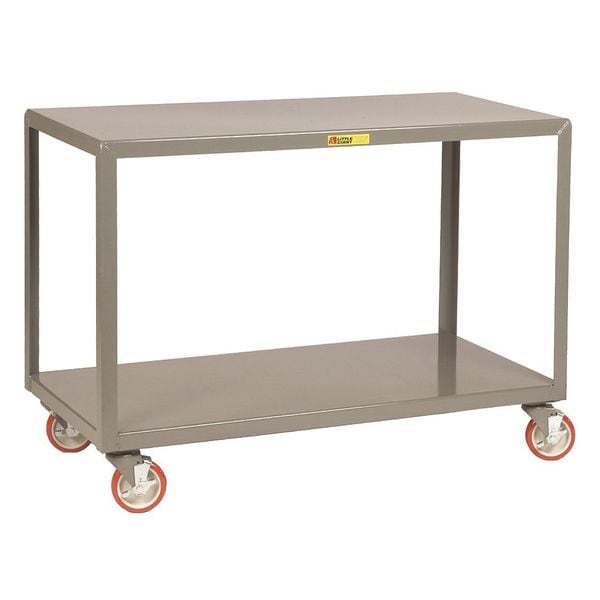 Mobile Table, 2 Shelf, 1000 lb., 18x32