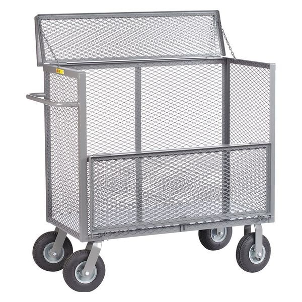 Security Box Truck, 1200 lb., 24x48, 1200 lb Capacity, 24" W x 48" L x