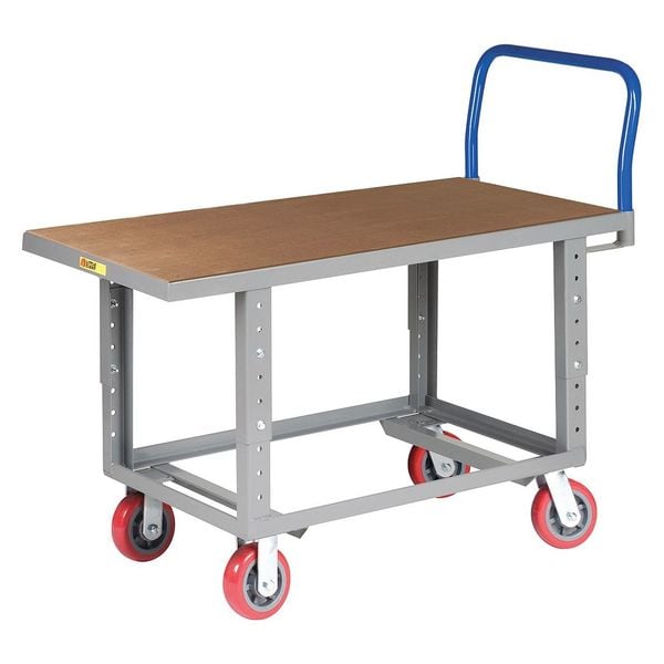 Platform Truck, Hardboard, Adjust, 24x48