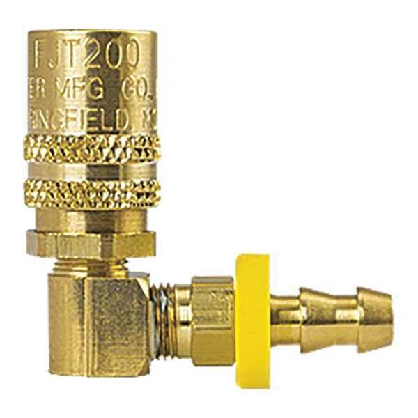Push-On Stem, 90deg, 3/8"x3/8"