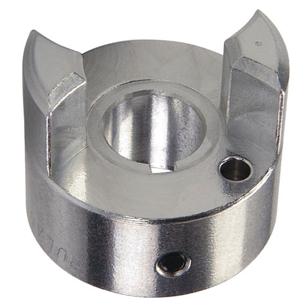 Set Jaw Coupling Hub, 9mm, Aluminum