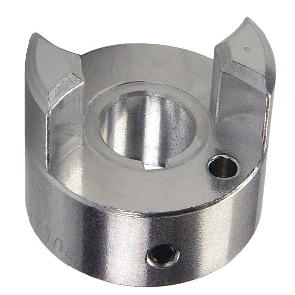 Set Jaw Coupling Hub, 9mm, Aluminum