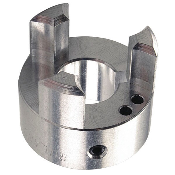 Set Jaw Coupling Hub, 18mm, Aluminum