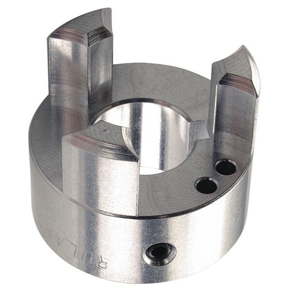 Set Jaw Coupling Hub, 22mm, Aluminum