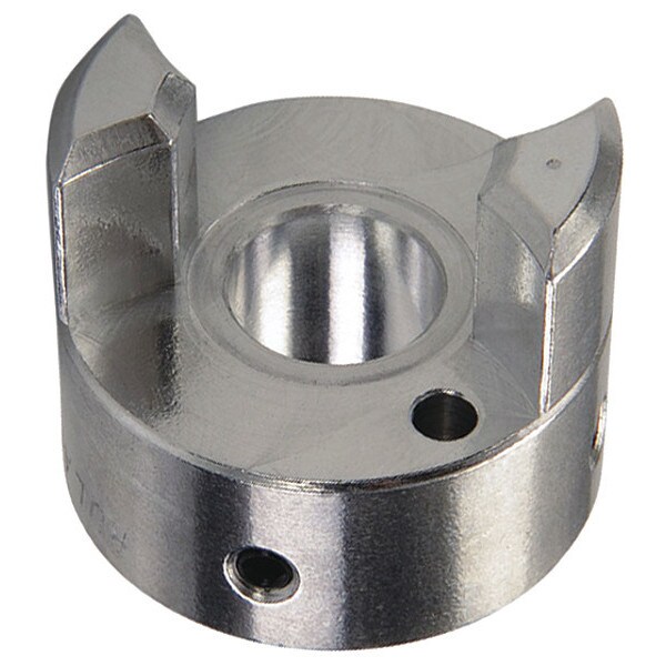 Set Jaw Coupling Hub, 9mm, Aluminum