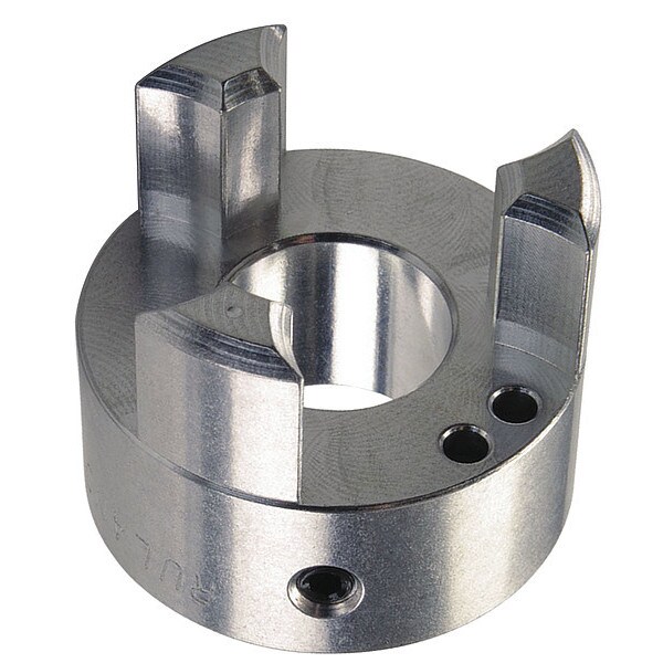 Set Jaw Coupling Hub, 19mm, Aluminum