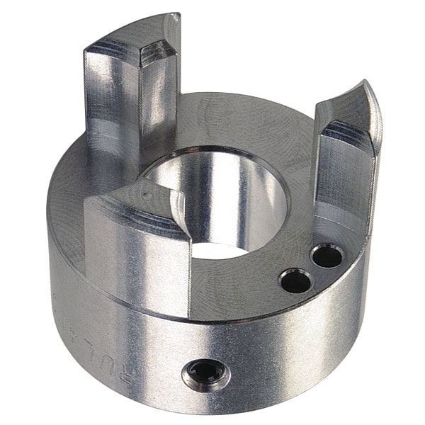 Set Jaw Coupling Hub, 19mm, Aluminum