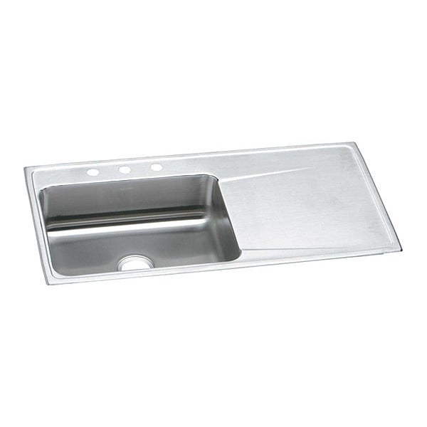 Sink, 3 Hole, Lustrous Satin Finish