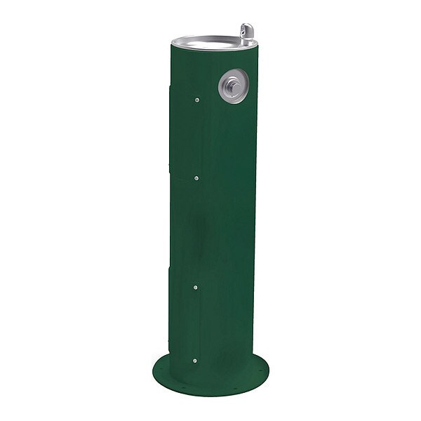 Pedestal Drinking Fountain, 1 Level, 14" D, 40.3125" H, 14" W