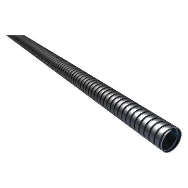 Flexible Metallic Conduit, 3/8 in Trade Size, 100 ft, Steel, Zinc Plated, Gray